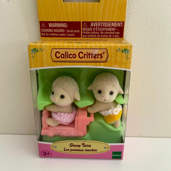 Calico Critters Sheep Twins, Collectibles, NEW, PRICE IS FIRM! Great gift! - Picture 1 of 3